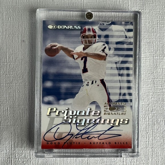 1999 Donruss Private Signings Doug Flute - Picture 1 of 2